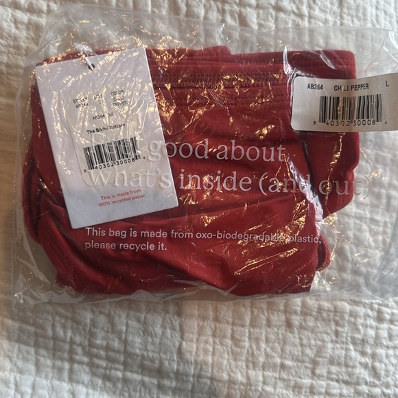 Andie Swim The Bikini Bottom - Chili Pepper - Picture 4 of 4